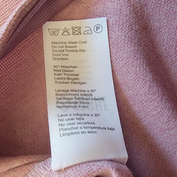 TOSHE Rustic Powder Mauve Pillow Covers 16x16 Set of 2 Decorative Throw NEW - Picture 6 of 9